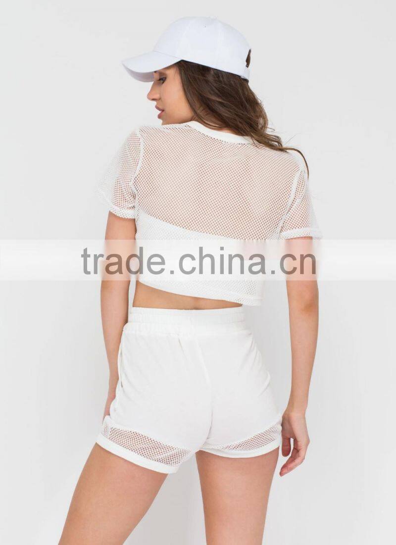 2017 New latest sports wear Casual tops and shorts