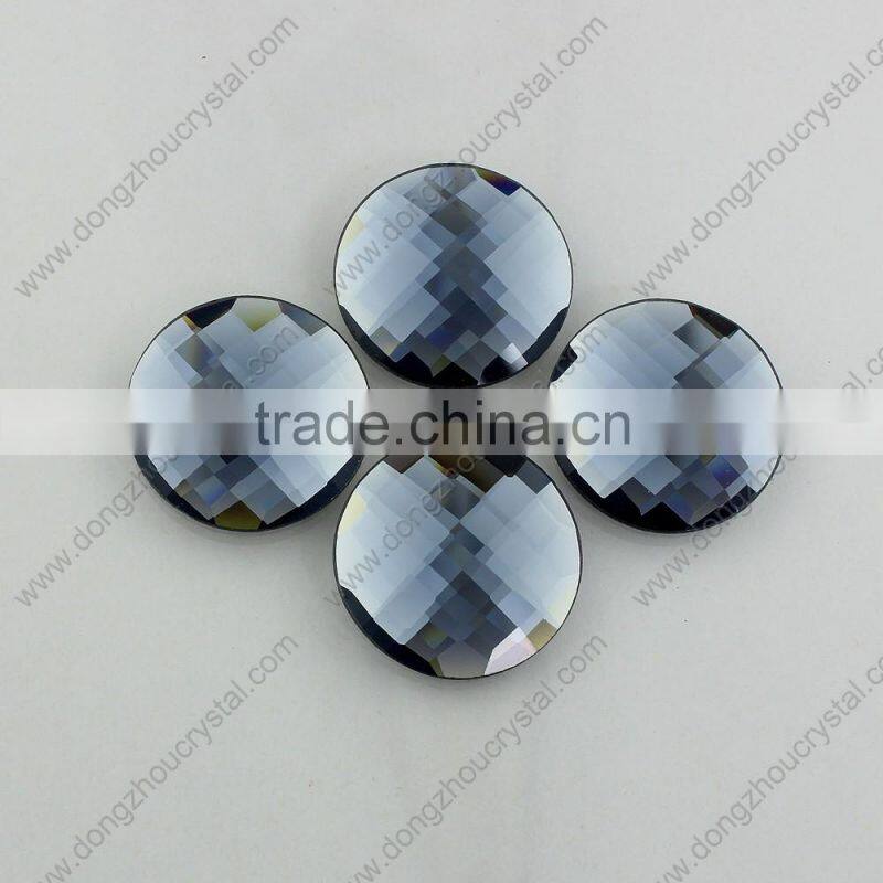 flat back round glass beads sew on crystal glass stone