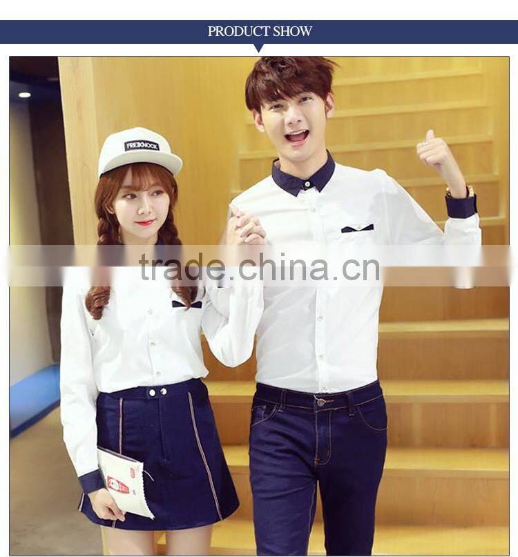 Korean High School Uniform White Shirt