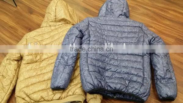 wholesale price winter male jacket clothing stock
