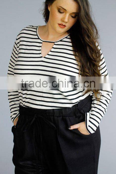 Plus Size Geometrical printed skirt