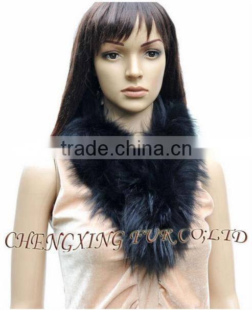 CX-S-47B Hot Selling Custom Color Raccoon Fur Trim Strips