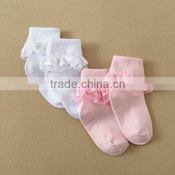 2014 infant baby wear cotton baby cute girl socks