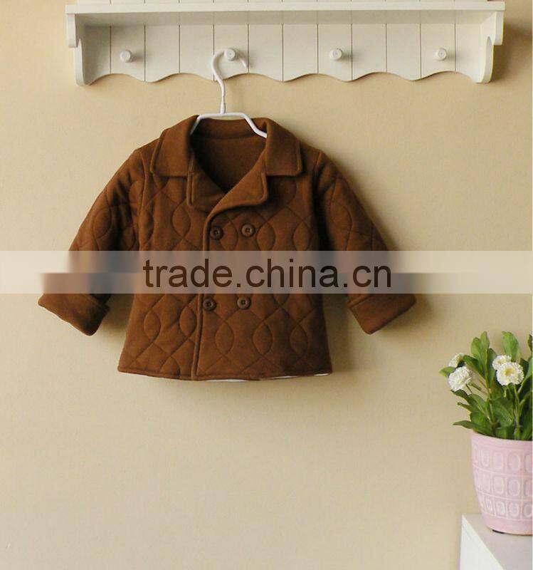 mom and bab 2012 Winter baby wear 100% cotton quilted tops