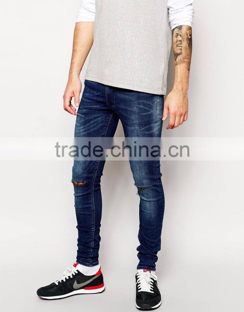 Custom 2016 new style jeans pent men