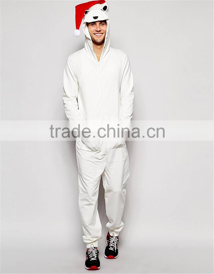 PA0010A Loungewear Christmas Polar Bear Onesie