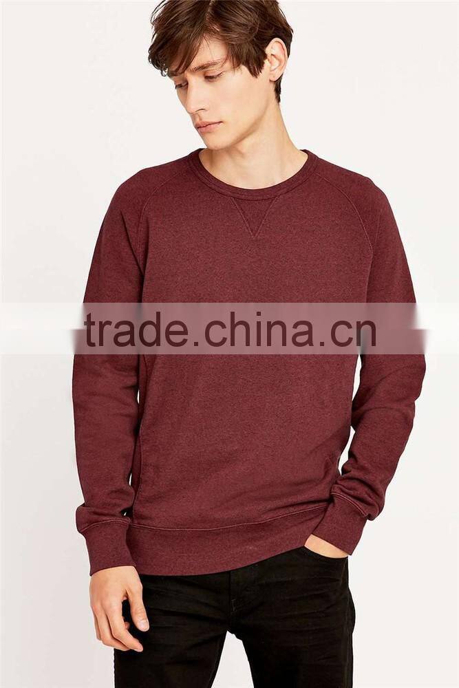 Cheap brown pullover hoodies o-neck plain hoodie high quality hoodies