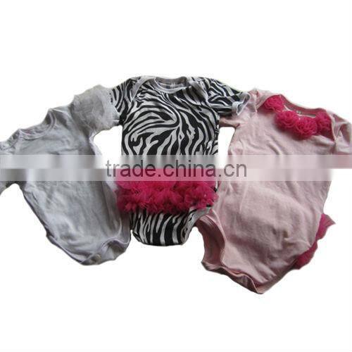 Hot sale ! Fashionable Girls Boutique Children Summer Lace Romper with Straps and Bow for Infant ,Toddler