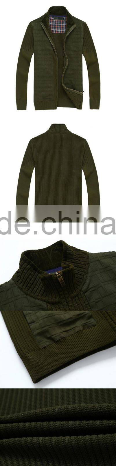 Casual Mens Custom Logo Navy Blue Security Guard Uniforms Winter Jacket