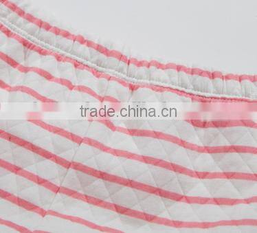 customized lovely girls sleepwear sets 100%cotton air layer fabric printing wholesale cheap good quality girls pajamas