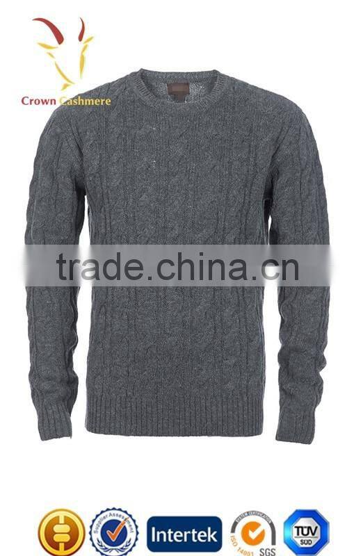 Hot Selling Cable 2016 Handmade Turtleneck Sweaters for Men