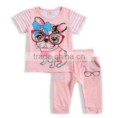 alibaba website wholesale kid clothes free shipping children 's clothing 2 pieces