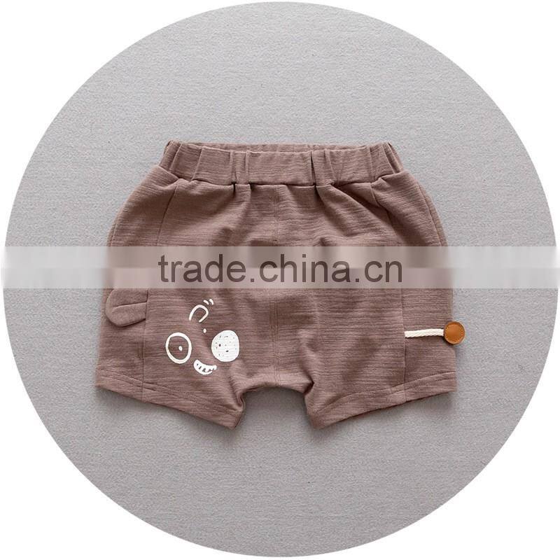 S17122A Summer Children Fashion Kid Cotton Shorts Pants