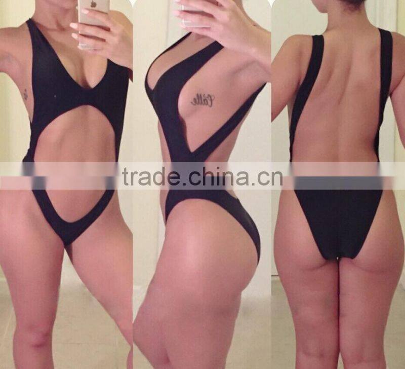 M736 D.Y fashion 2016 ladies women one piece bikini swimwear beachwear