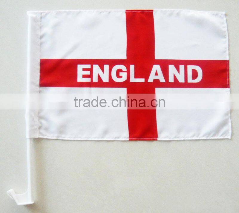 cheap polyester printed car flag