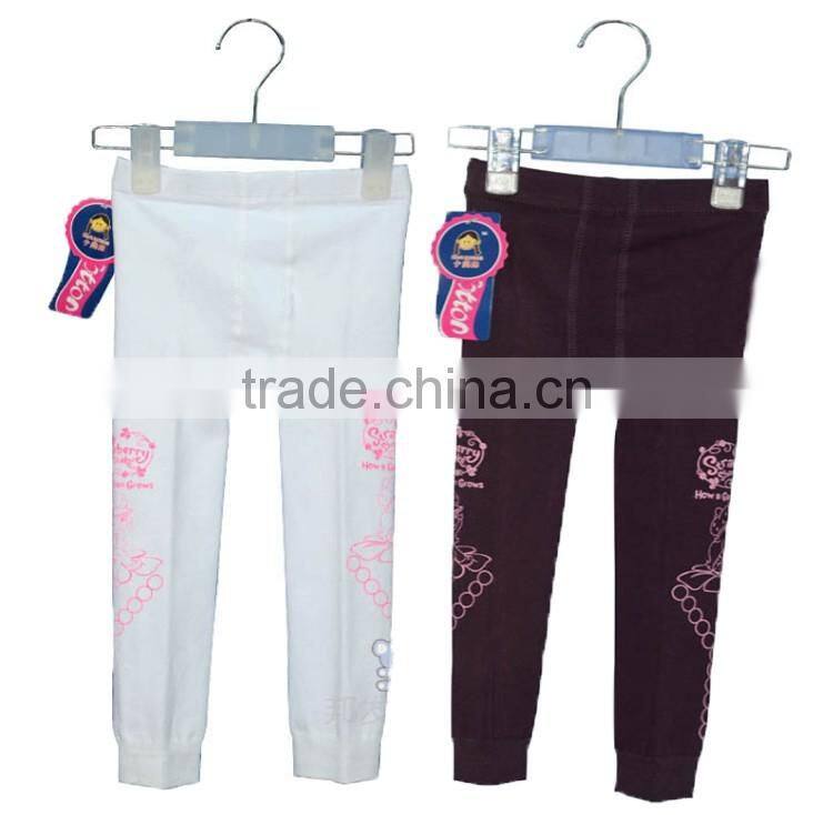 Plain color printed kids cotton dance tights