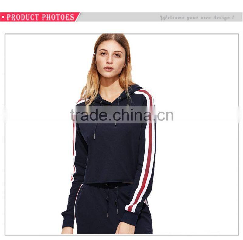 Hot Sale Pullover Casual Bodybuilding Style Hoodie Sweatshirts For Women
