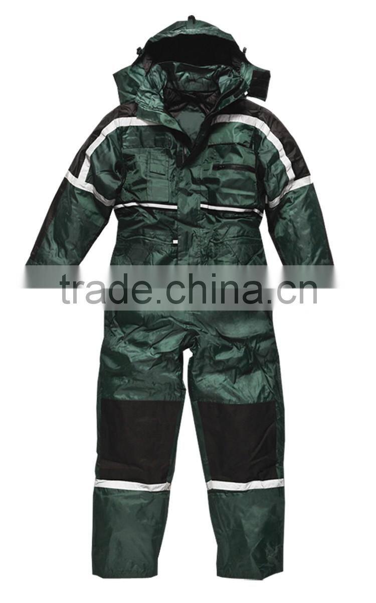 Wholesale mens heavy cotton workwear winter security uniform coverall