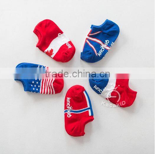 cute baby cotton socks, silicone print baby socks