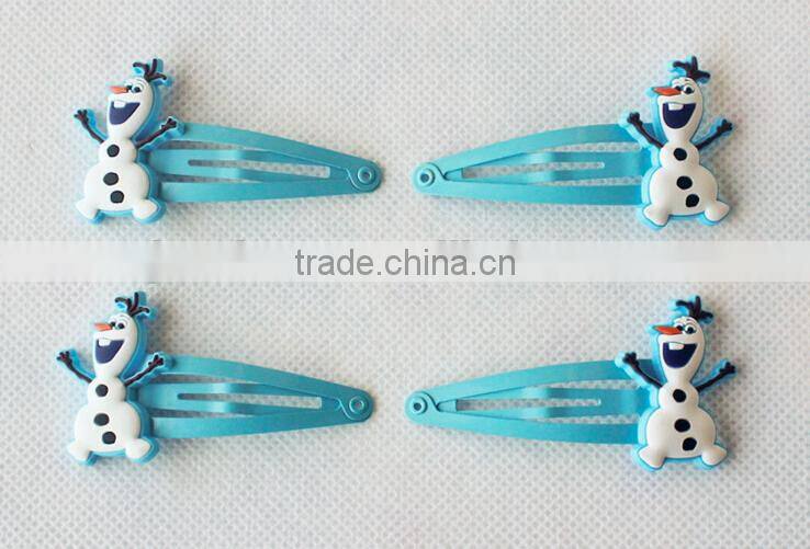 frozen cartoon characters decorative kids hairgrips