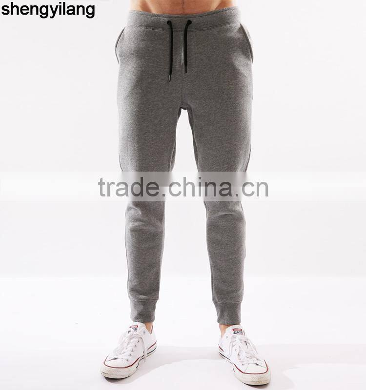 Custom high quality cotton / polyester man casual pants add your own logo track pants