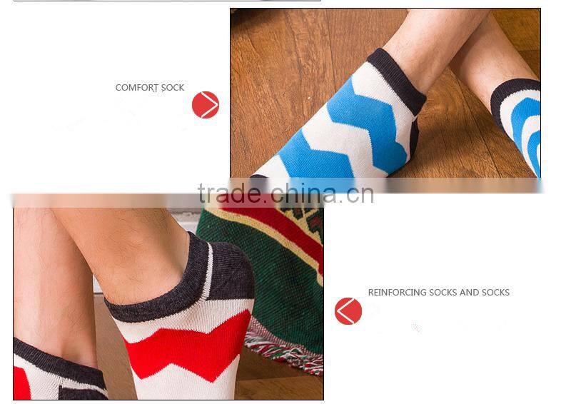 Men's cotton five fingers toe socks