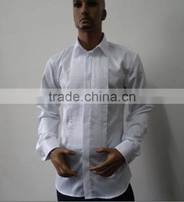 latest high quality mens wedding tuxedo dress shirts