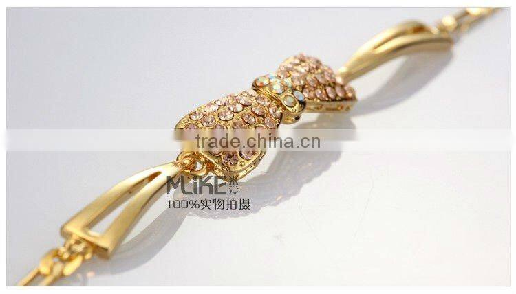 Bow-Tie 925 silver bracelet with Crystal M3007