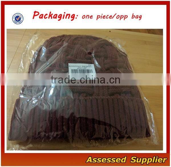 ZT-0088High Quality beanie hat and cap for men and women acrylic winter knitted beabie cap custom