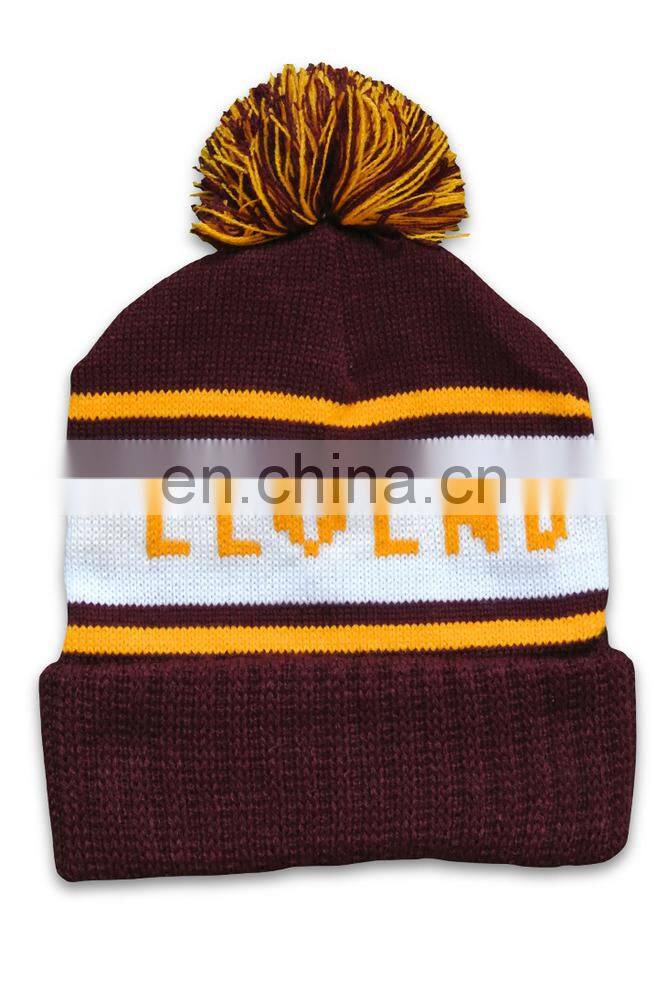 Mustard Plain Winter Beanie Woven Label Slouchy Beanie