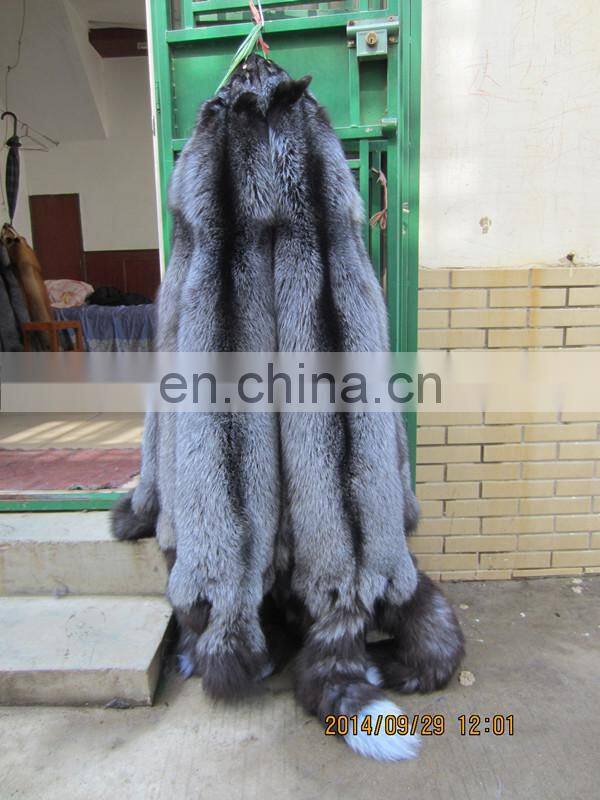 High Quality Silver Fox Fur Skin from China