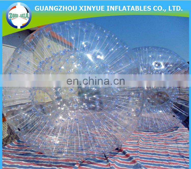 Brilliant quality outdoor sports walk in plastic zorb ball