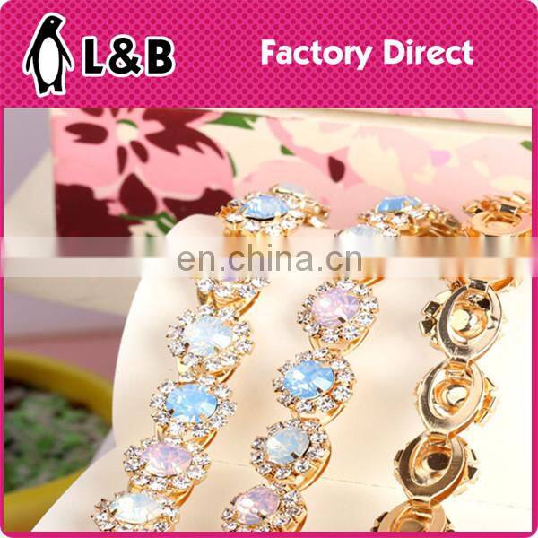 wholesale accessories dresses rhinestone cup chain