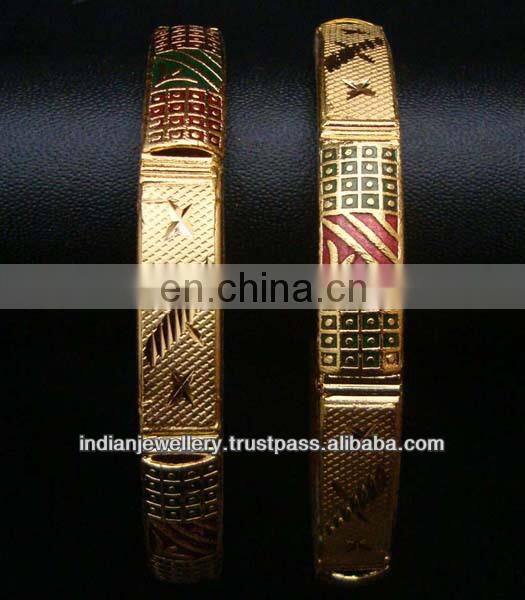 Meena enamel jewelry bangle manufacturer, meena enamel jewellery bangles exporter