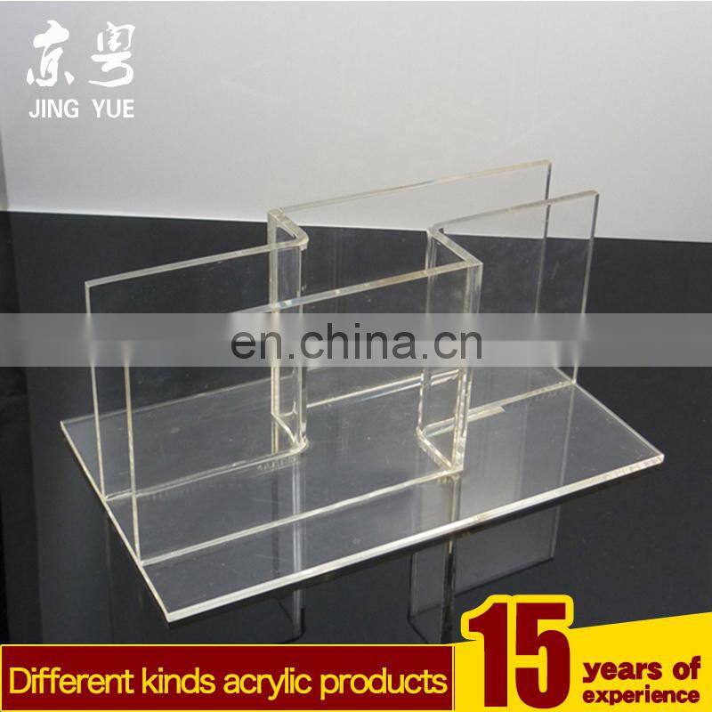 Fashion style pmma plexiglass A5 Paper Brochure Holder acrylic brochure holder