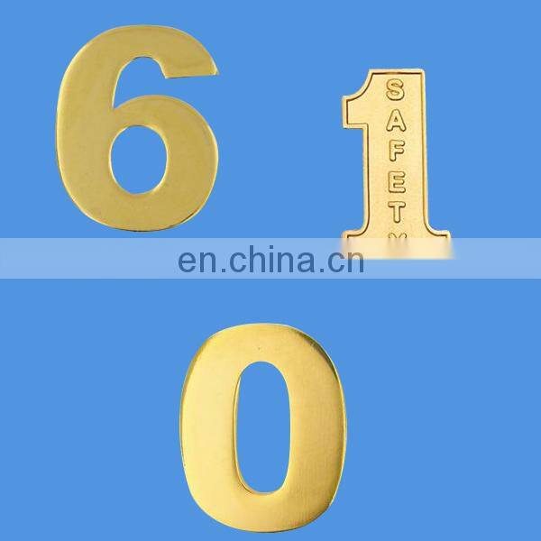 custom print epoxy self adhesive aluminum sticker label