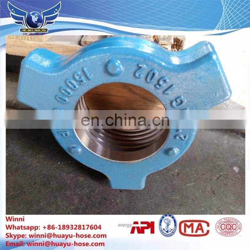 api spec fmc weco fig 206 602 1502 hammer wing union for oilfield usage