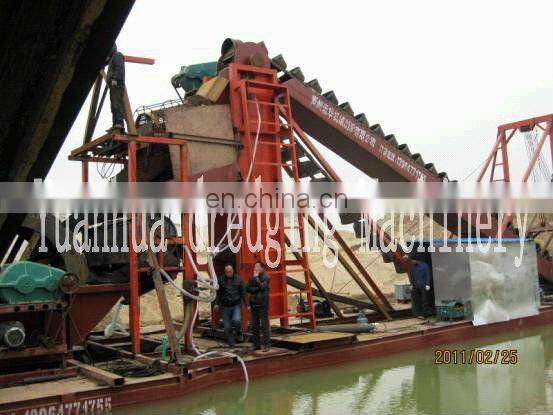 low price bucket chain dredger