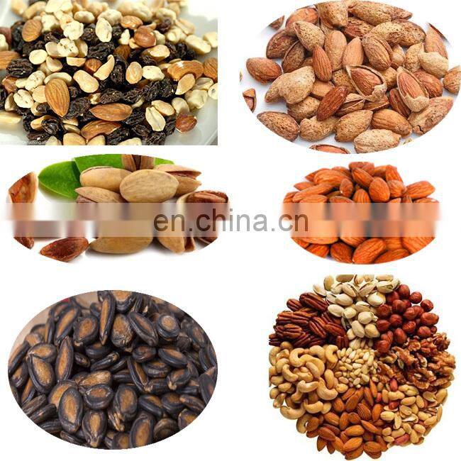 High Capacity Automatic Peanut Pistachio Hazelnut Almond Roasting Machinery Nuts Roaster Machine