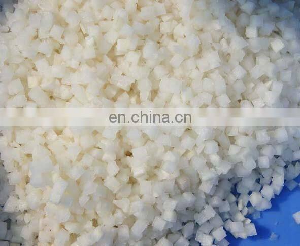 Manufacture Big Capacity Fruit and vegetable cutting machine for cube and slicer