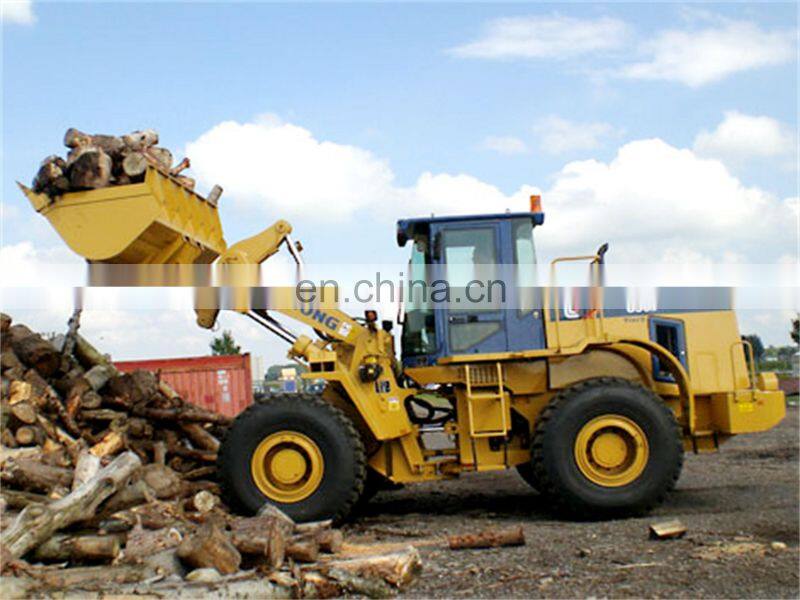 Chinese Famous Brand liugong  new 5 ton cheap electric wheel loader CLG856