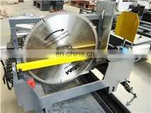 Double head Mitre Saw Machine for PVC Profile / Equipment for PVC Windows Doors