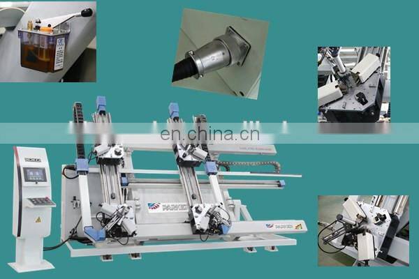 Aluminum window 4 corners making machine on hot sale