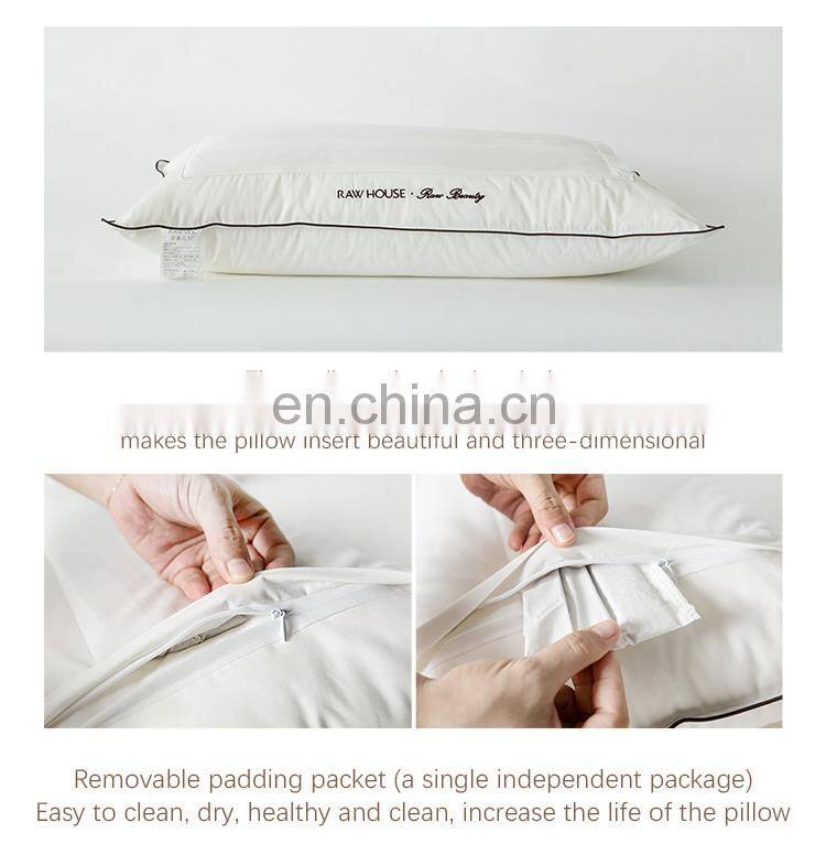 RAWHOUSE home hotel use Cassia buckwheat lavender pillow insert
