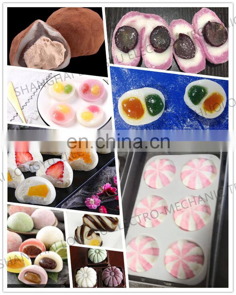 Best selling Full Automatic Production Line mochi ice cream encrusting machine