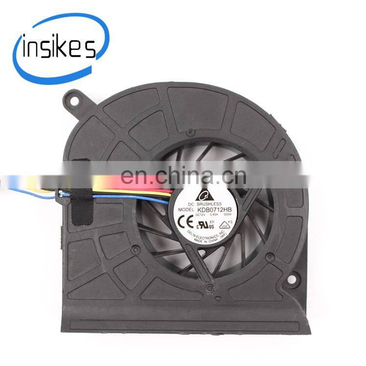 KDB0712HB D009 DC12V 0.45A electric motor mini notebook cooling fan