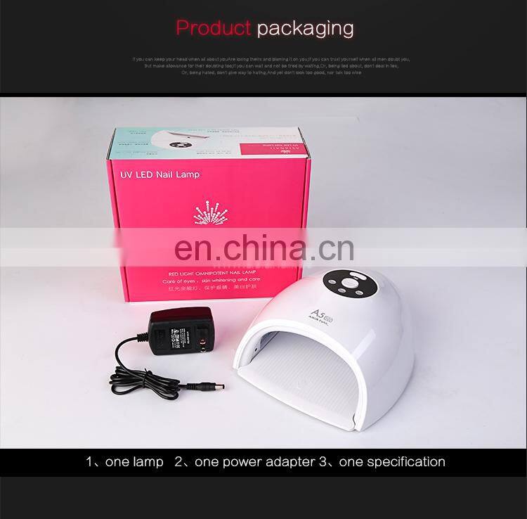 Professional 48w nail lamp led nail polish dryer light wholesale nail dryer 48w