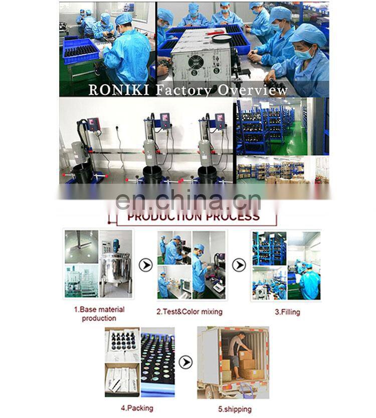 RONIKI Perfect Color Match 3-in-1 Set for Finger Nails and Toes, Dip Powder UV Gel