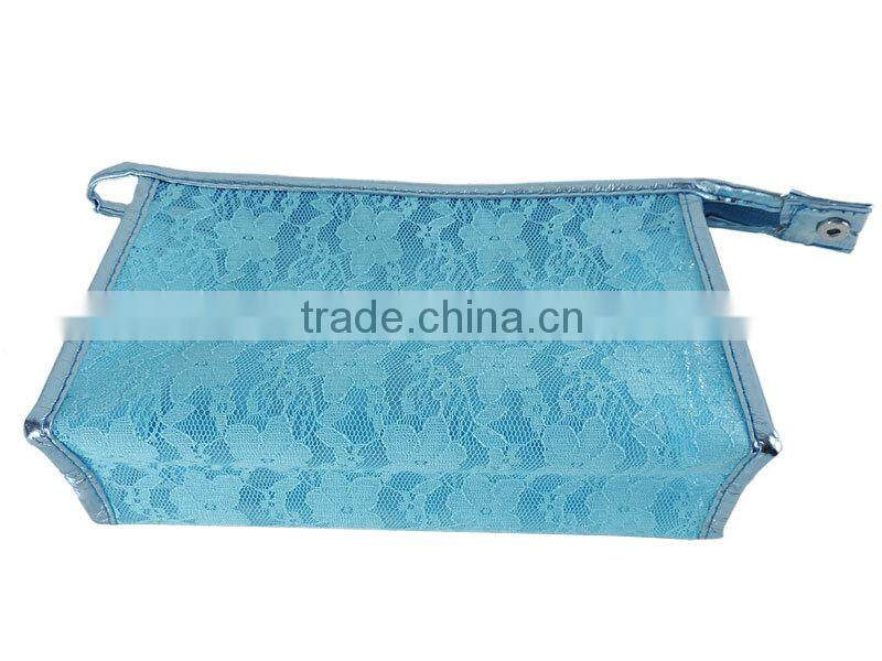Wonderful transparent lace cosmetic bag, sexy content bag