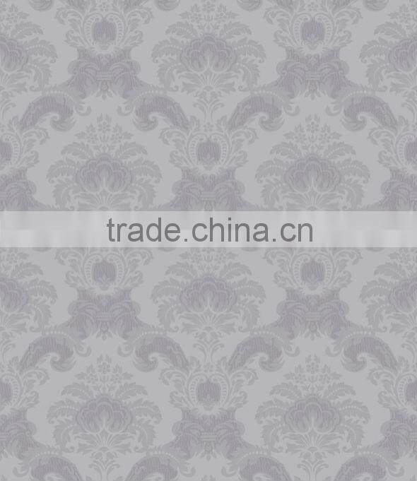 pvc embossed damask wall covering for hptel customed wallpaper murals messi wallpaper tapet kok